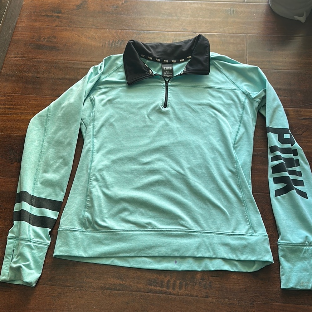 Victorias Secret PINK zip pullover size Large